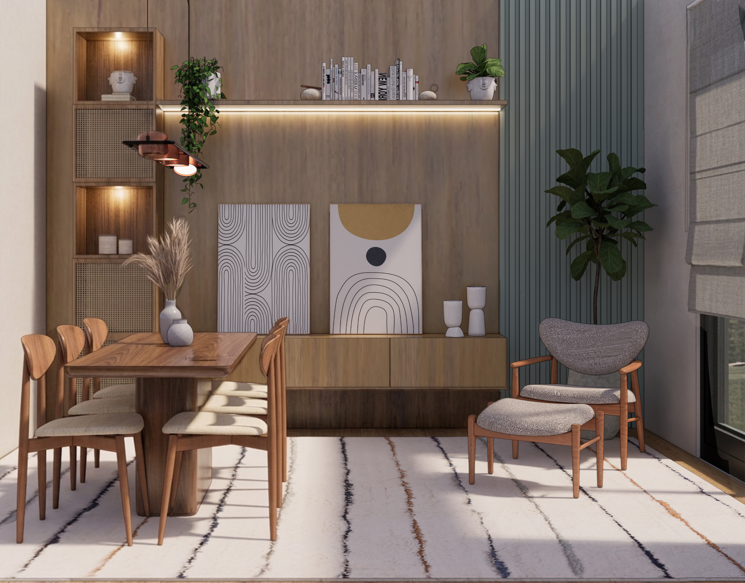 Apto 401 sala de jantar